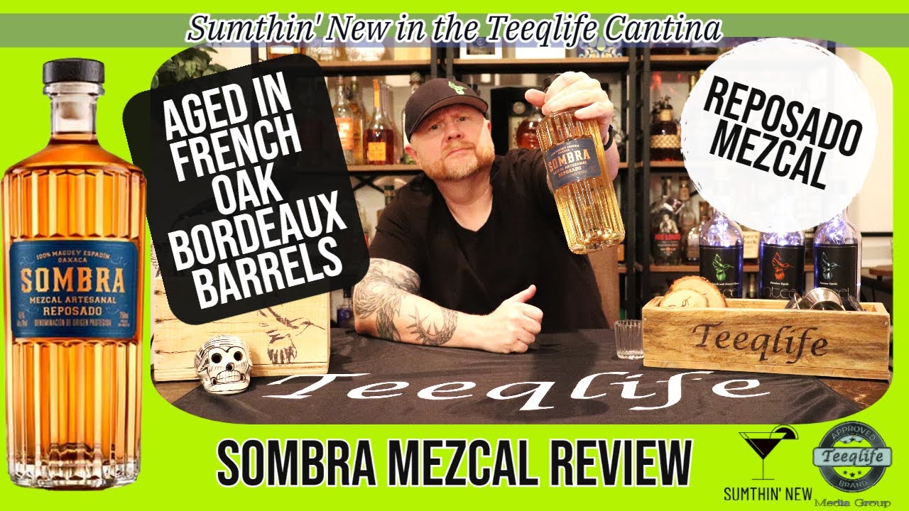 Sombra Reposado Mezcal Review (Aged 6 Months in French Bordeaux Barrels!) 90 Proof Mezcal!