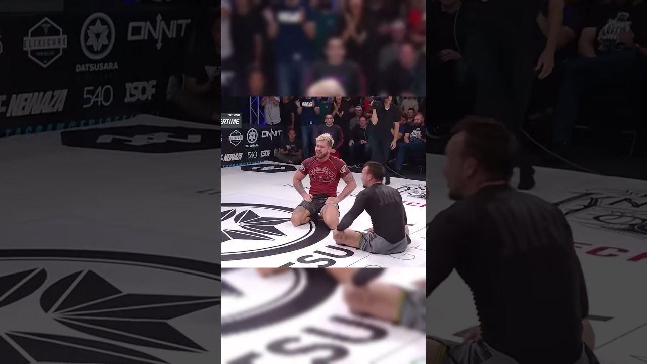 Craig jones almost submits gordon ryan with an armbar