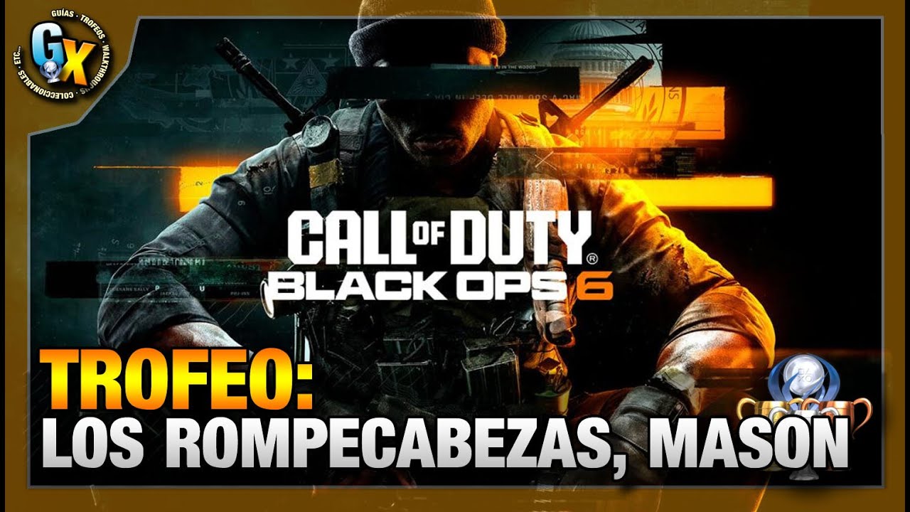 LOS ROMPECABEZAS, MASON (TROFEO) | CALL OF DUTY: BLACK OPS VI (6) | GUÍA | CAJA FUERTE REFUGIO