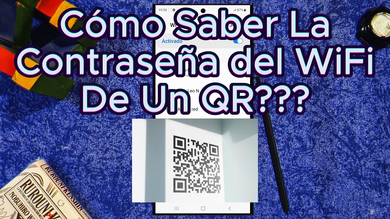 Cómo saber la contraseña del Wifi de un Código QR y usarlo en tu Notebook o Laptop?