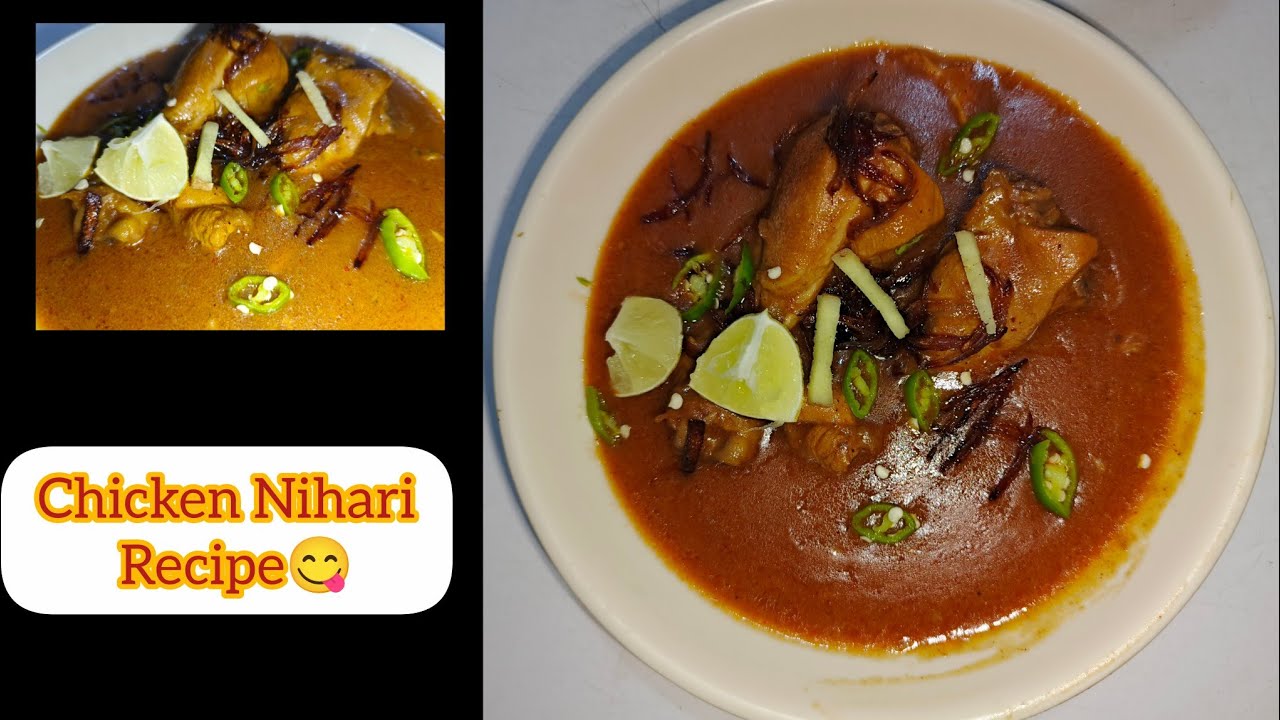 Chicken Nihari recipe // by kitchenwithrani-ansr