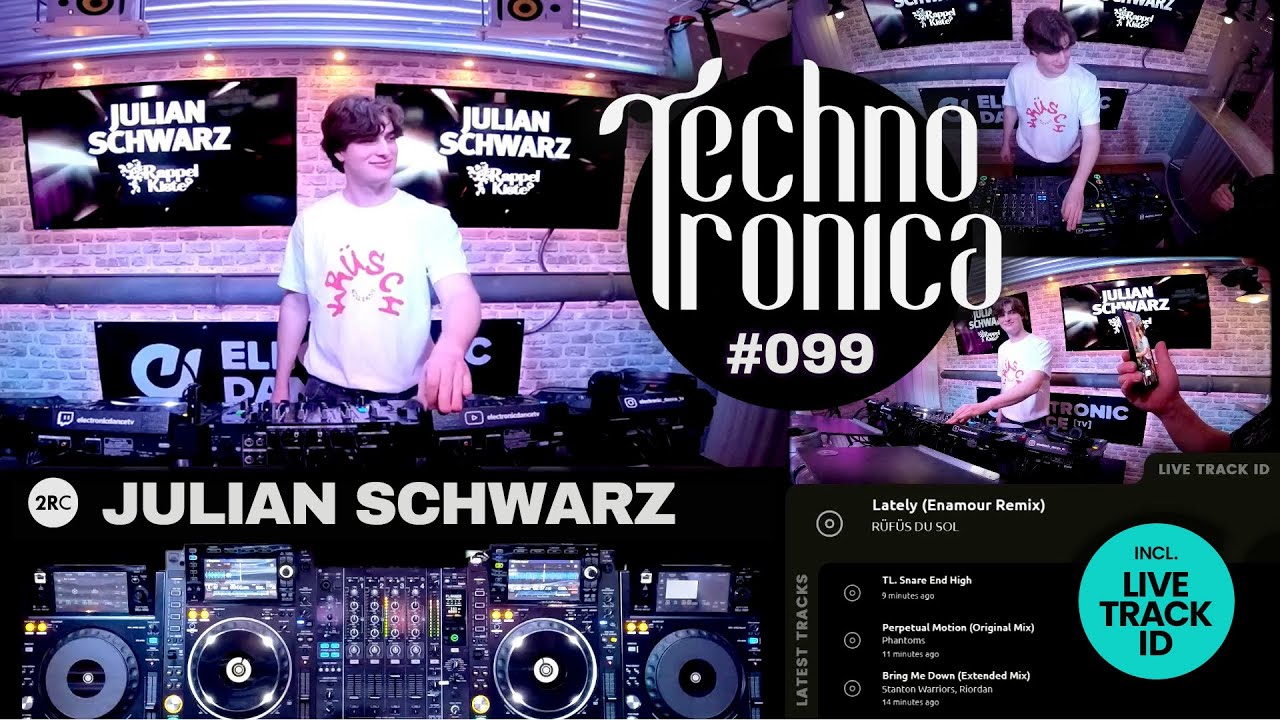 Julian Schwarz - Techno Tronica ep. 099 | DJ-Set (60 min.) House, Tech-House, DJ-Mix