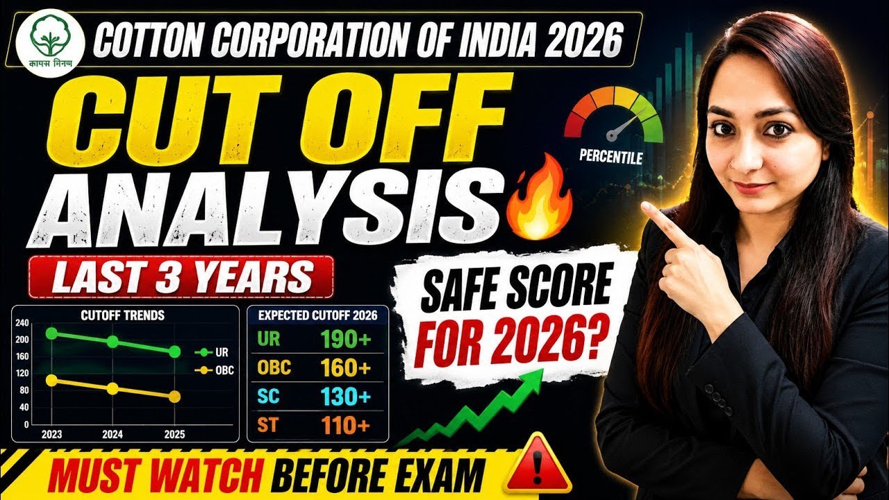 CCI 2026 Cutoff Analysis | Expected Safe Score & Trend (Last 3 Years)