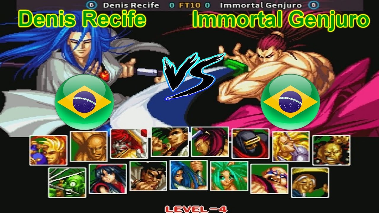 Samurai Shodown 2 - Denis Recife vs Immortal Genjuro FT10