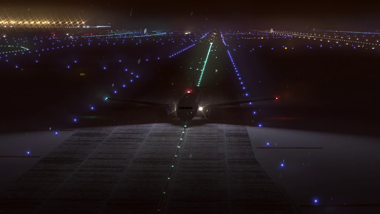 X-Plane Xenviro, Traffic Global Taxi and take off KORD