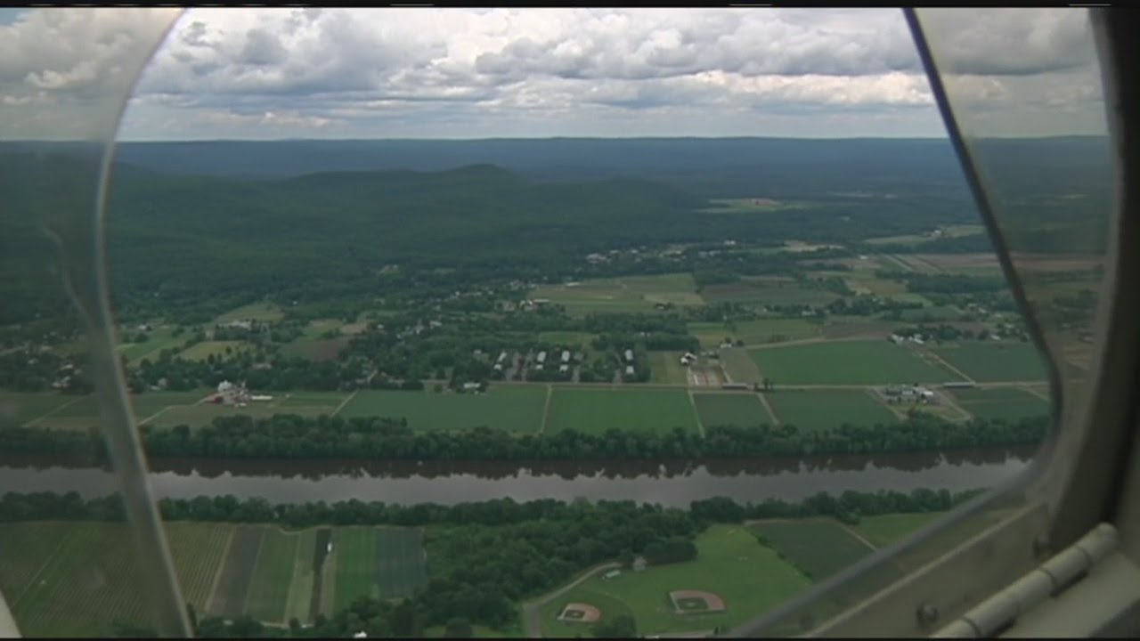 Aerial View of the Connecticut River Valley