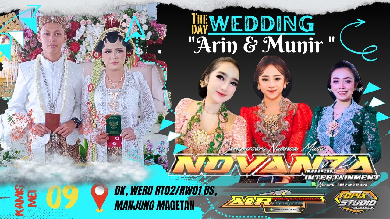 03 LIVE TOPIX STUDIO ll ARIN & MUNIR || CS NOVANSA MUSIC || AR AUDIO || WERU MANJUNG PANEKAN MAGETAN