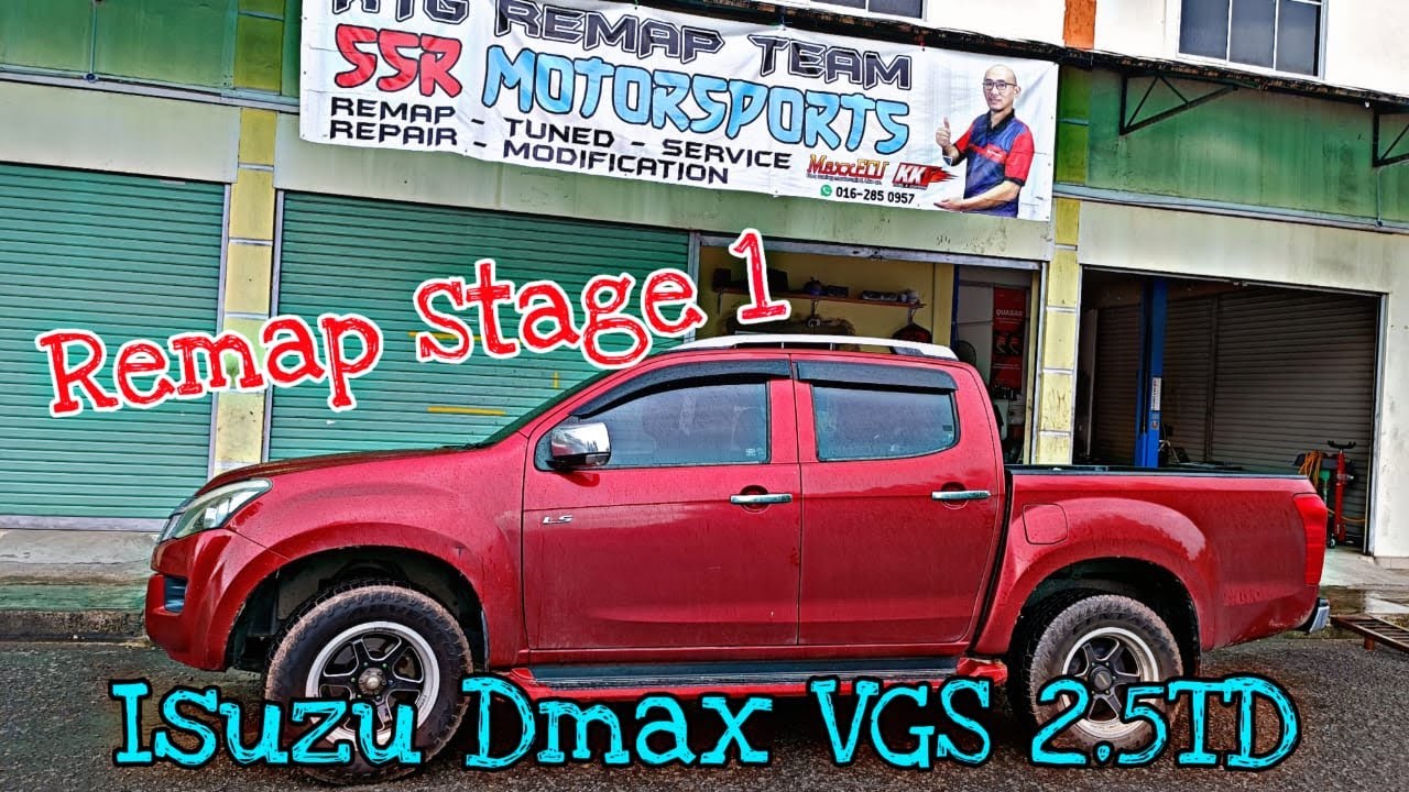 Remap Stage 1 Isuzu Dmax VGS LS 2.5TD | SSR Motorsport | KTG Remap Team