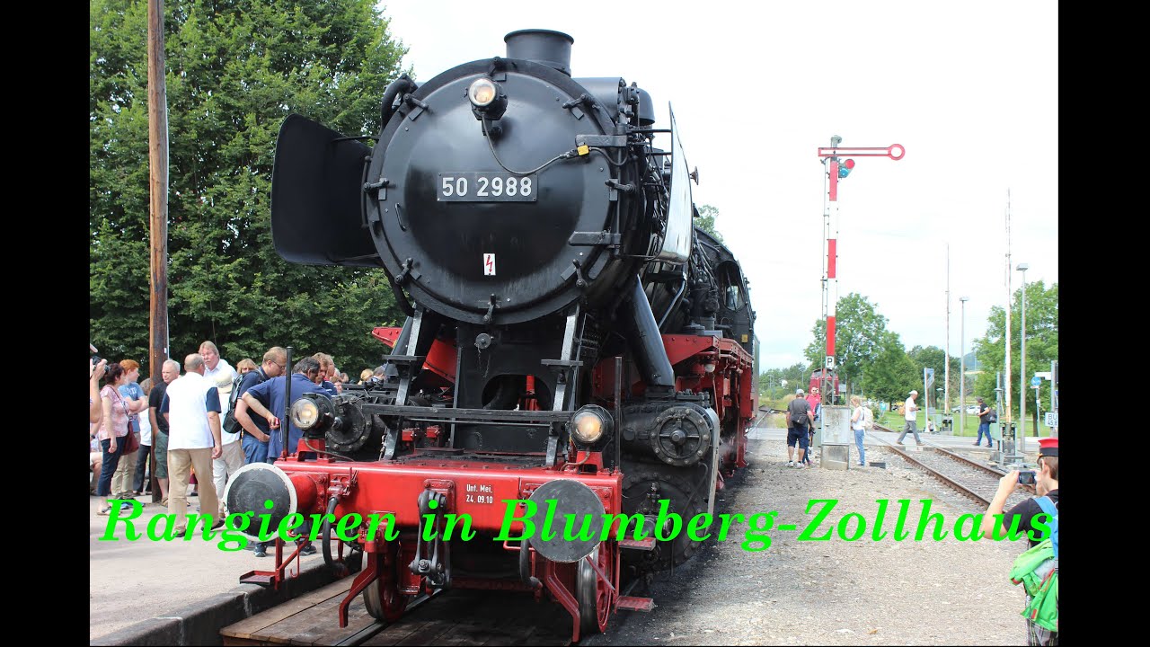 Rangieren in Blumberg-Zollhaus | 25 Jahre Eisenbahnromantik