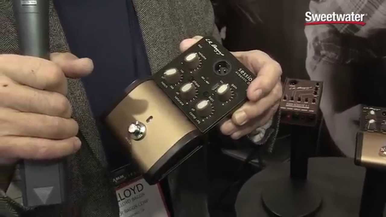 LR Baggs Session Acoustic DI - Sweetwater at Winter NAMM 2015