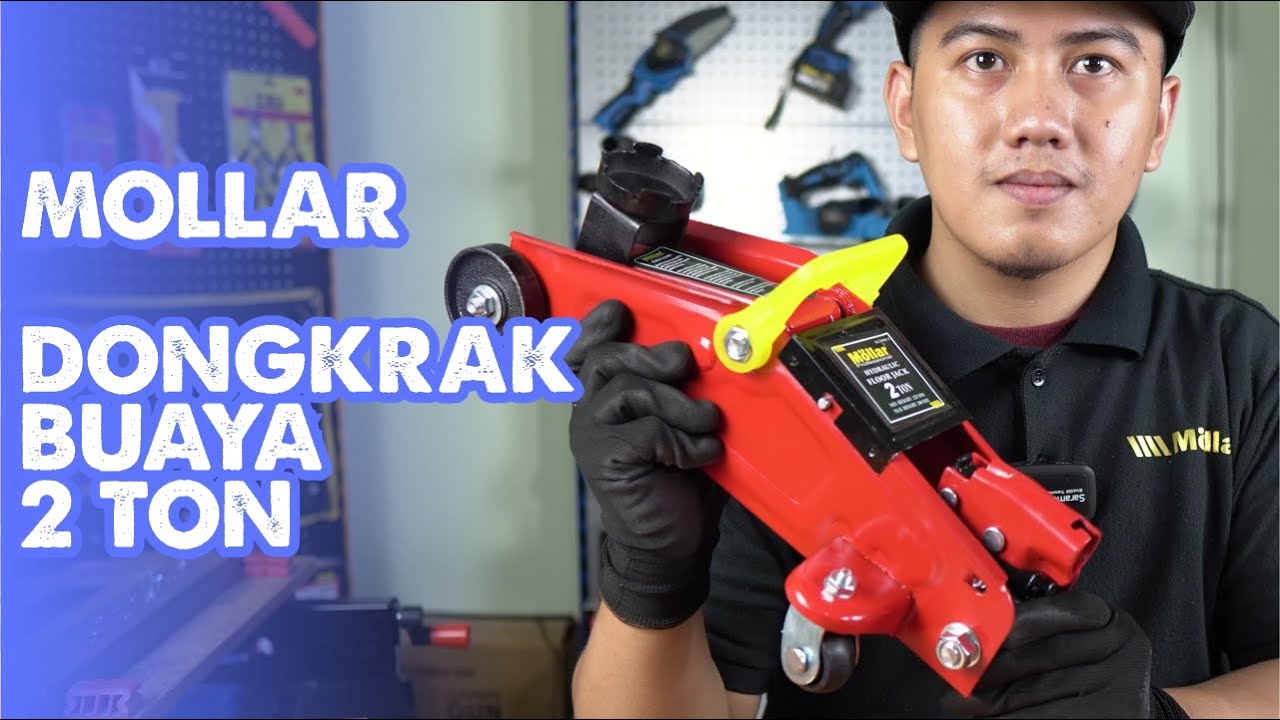 REVIEW & TEST MOLLAR DONGKRAK BUAYA 2 TON ALAT BANTU HIDROLIK GANTI BAN MOBIL FLOOR JACK
