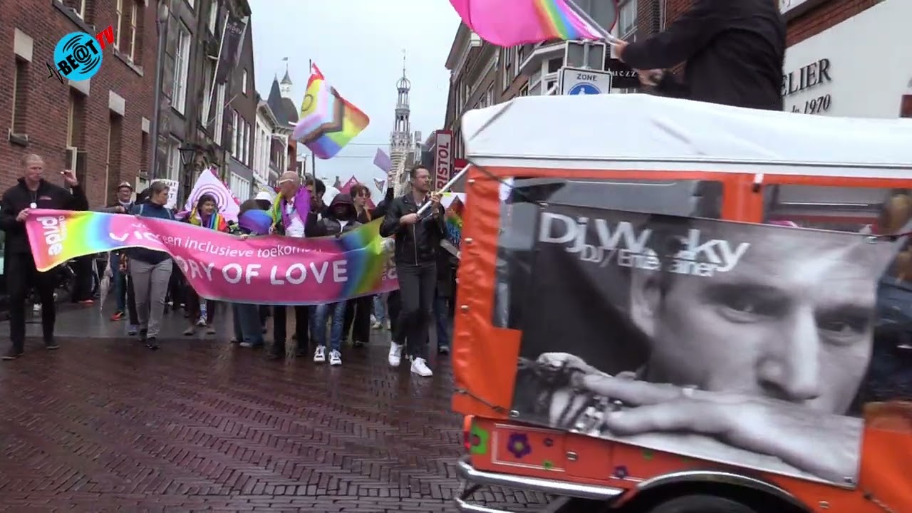 Pride in Alkmaar start met feestelijke Pride Walk door binnenstad (24 mei 2025)