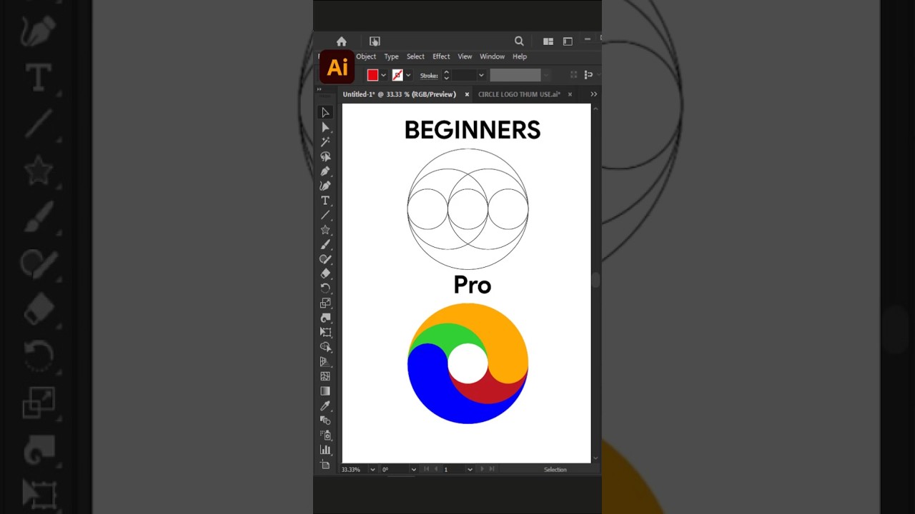Logo Design Process in 1 Minute | Minimal Logo Guide