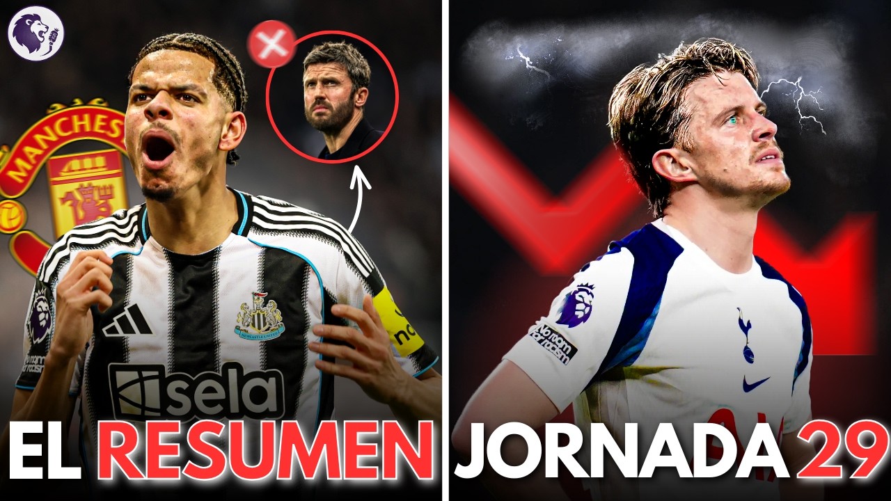 ¡PRIMERA DERROTA DEL UNITED! ¡EL TOTTENHAM AL BORDE DEL DESASTRE! | El Resumen - Jornada 29
