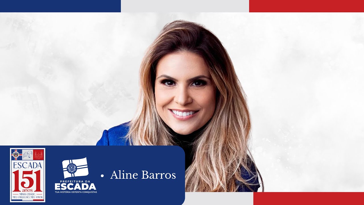 Escada 151 anos - CULTO AÇÃO DE GRAÇAS - Show com a cantora Aline Barros