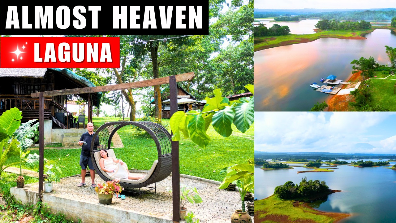 Курорт Almost Heaven Lake — новейший глэмпинг в Кавинти Лагуна на Филиппинах | Обзор видеоблога 2023