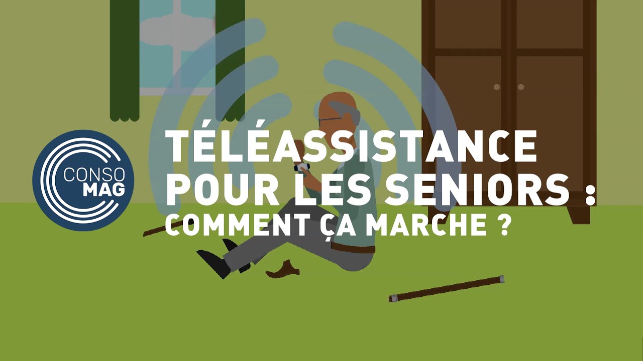 La téléassistance pour les seniors : comment ça marche ? #CONSOMAG