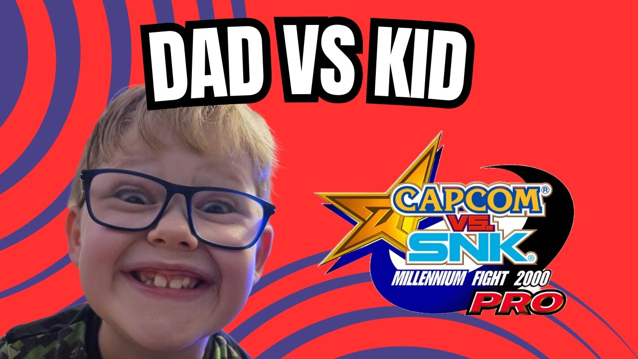 Father and Son Battle in Epic Capcom vs SNK Showdown!