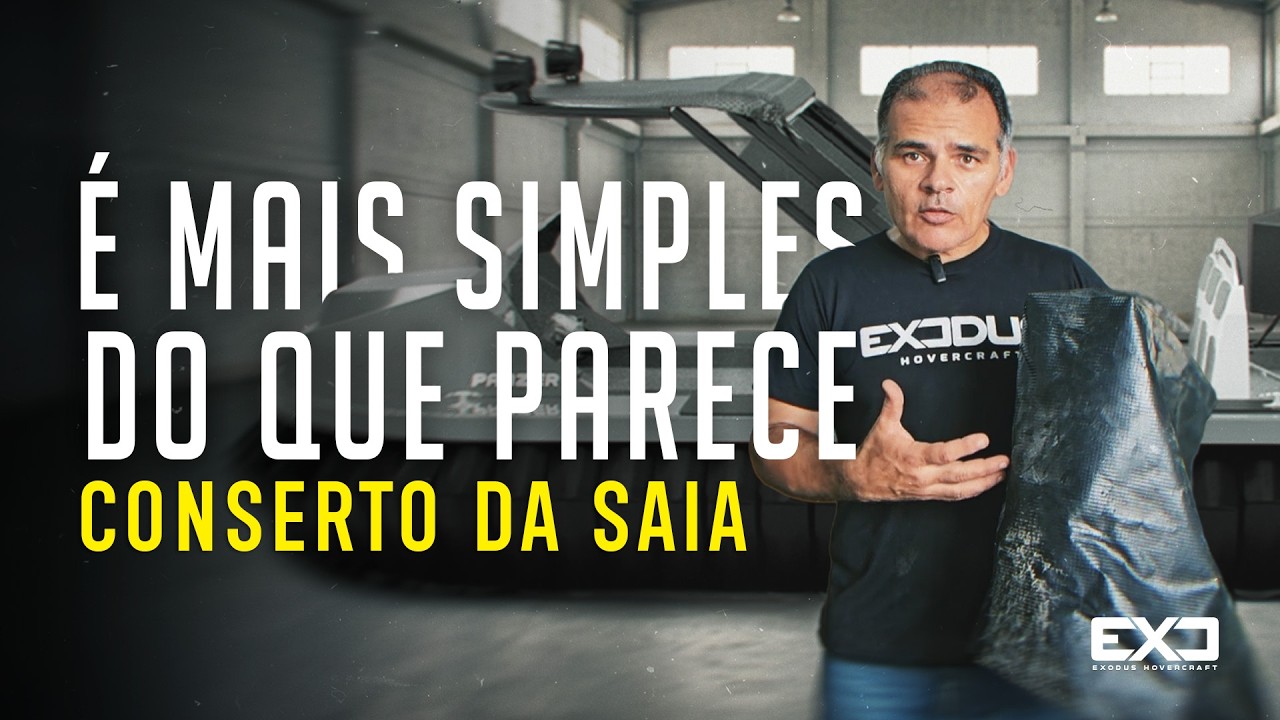 É mais simples do que parece - Conserto do colchão de ar