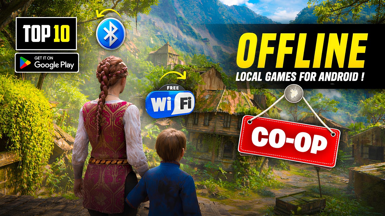 Top 10 CO-OP Multiplayer Games for Android 2026 | Offline Local Multiplayer Games for Android & iOS