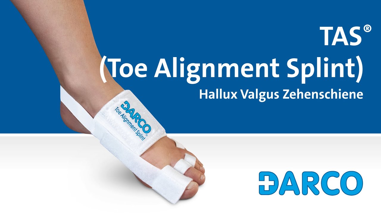 TAS® (Toe Alignment Splint) Hallux Valgus Zehenschiene