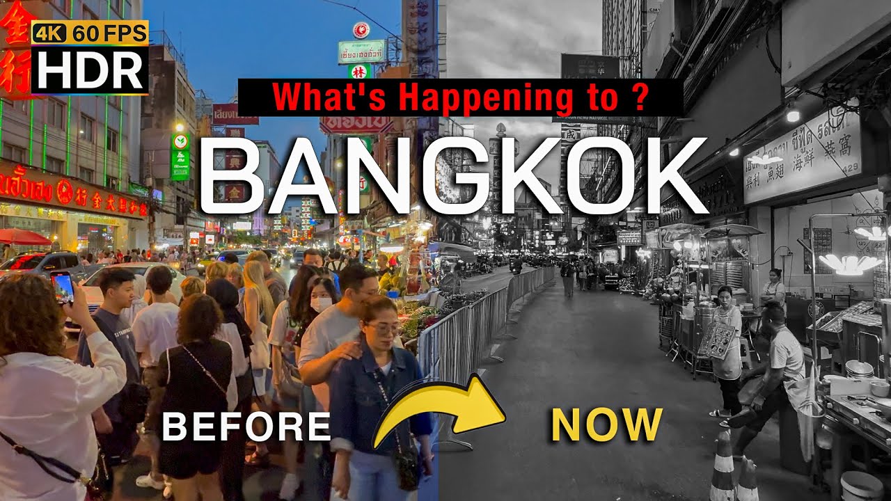What's Happening to Bangkok? 🇹🇭 Is World-Famous Chinatown Really Empty?