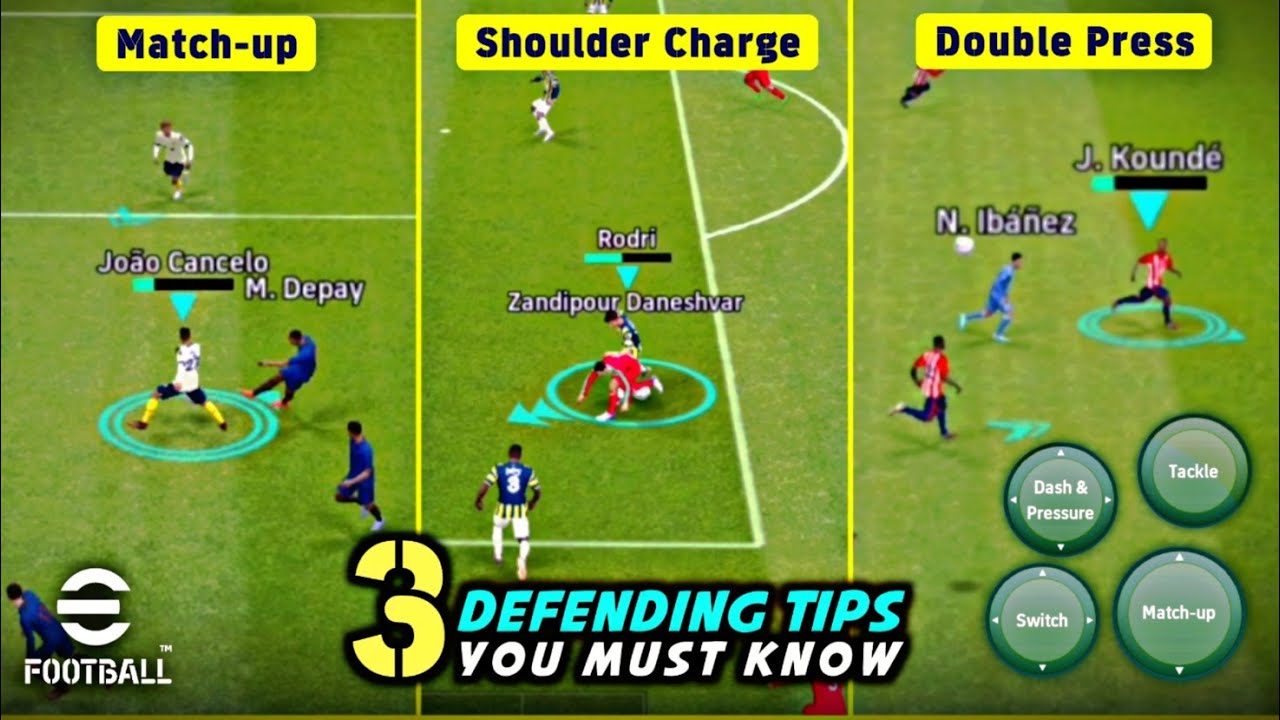 3 Defending Tips You Must Know in eFootball 2023 Mobile