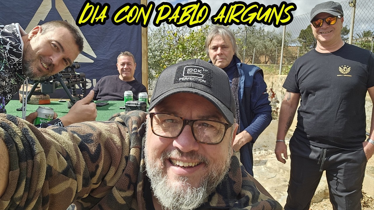 ¡QUEDADA ÉPICA ENTRE AMIGOS! 🎯 TIRADA DE CARABINAS, LLEGADA Y CONVIVENCIA | FT. PABLO AIRGUNS