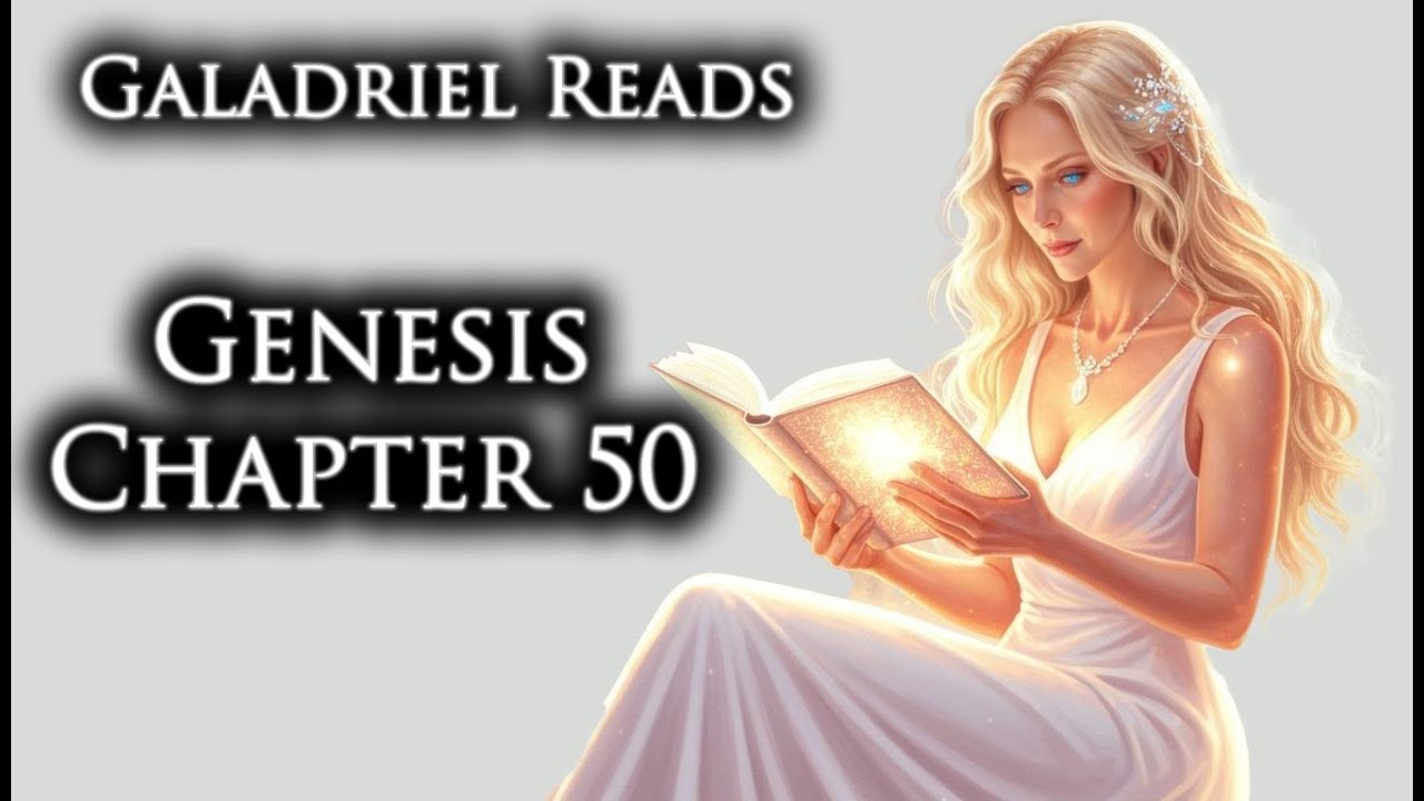 Genesis Chapter 50 | KJV Audio by Galadriel (With Text)