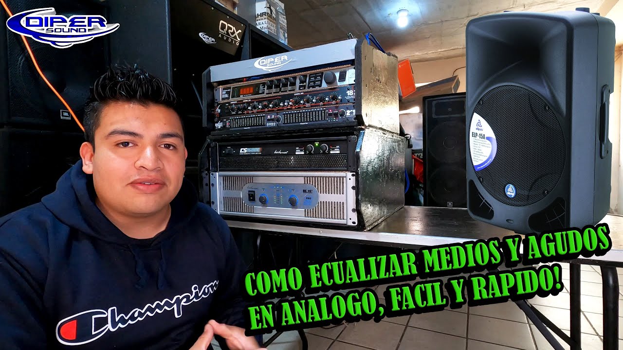 COMO ECUALIZAR TUS BOCINAS | MEDIOS Y AGUDOS | ECUALIZACION DE BARRIDO |