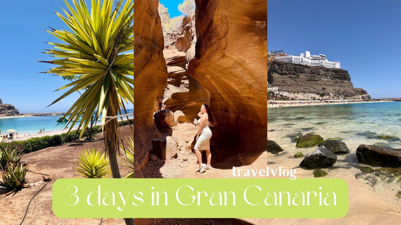 3 days in Gran Canaria - Maspalomas, dunes, beaches // travel vlog #72