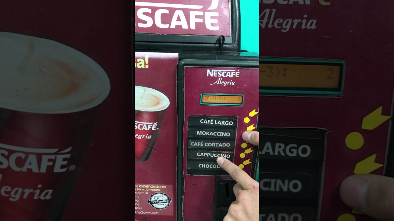 Programación de bebida Saeco 5P