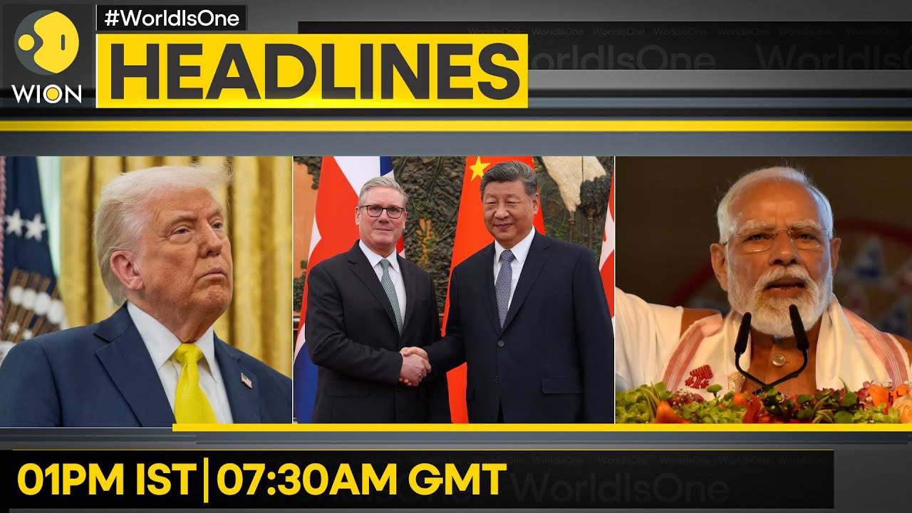 UK-China: Starmer, Xi Call For Stronger UK-China Ties | WION HEADLINES