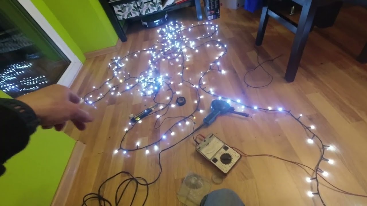 Naprawa Lampek Choinkowych LED