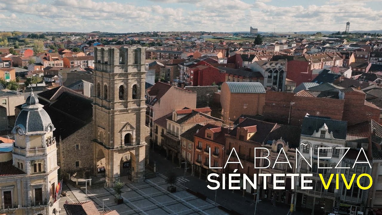 La Bañeza: Siéntete vivo en este destino leonés lleno de encanto. 4K