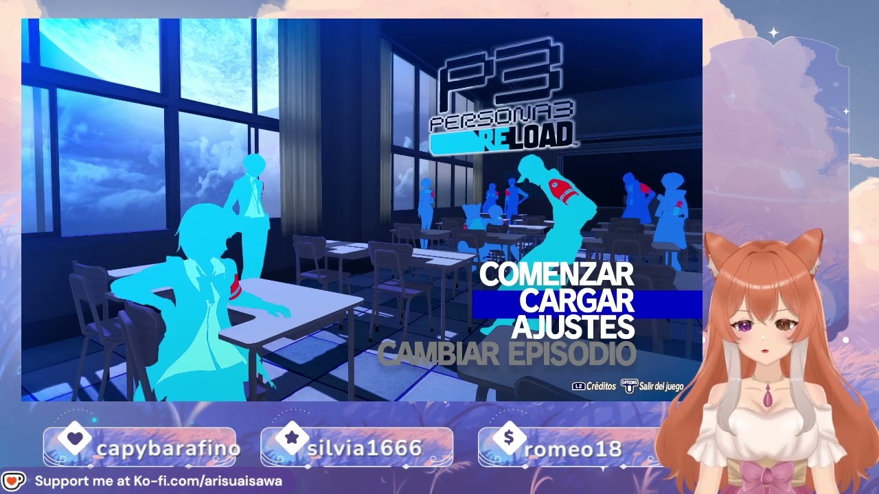 charlamos y jugamos al persona 3 reload | Directo resubido de twitch