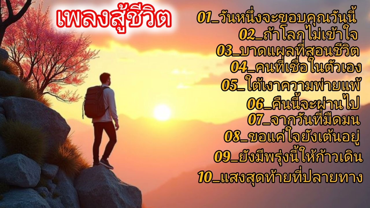 อย่าหมดหวัง อย่าท้อแท้  จงสู้ต่อไป