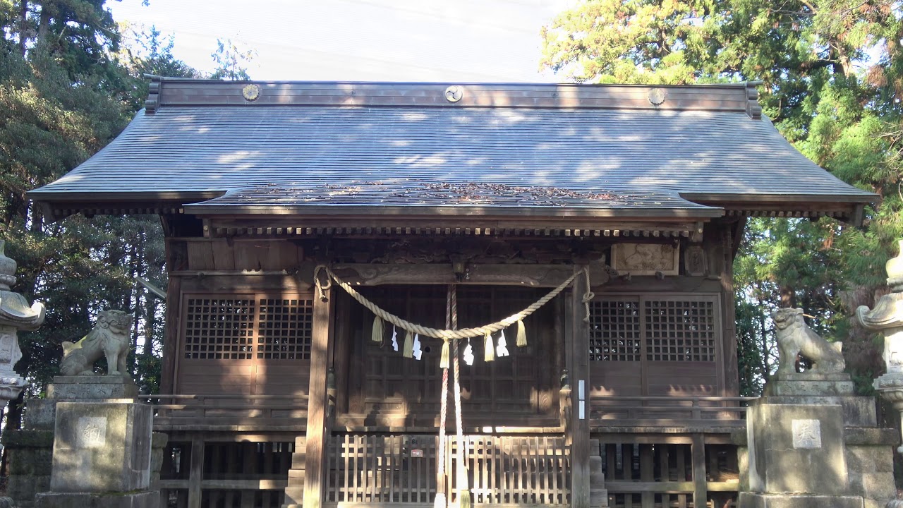 4K 栃木県の延喜式内社巡り～大前神社（栃木市藤岡町大前）