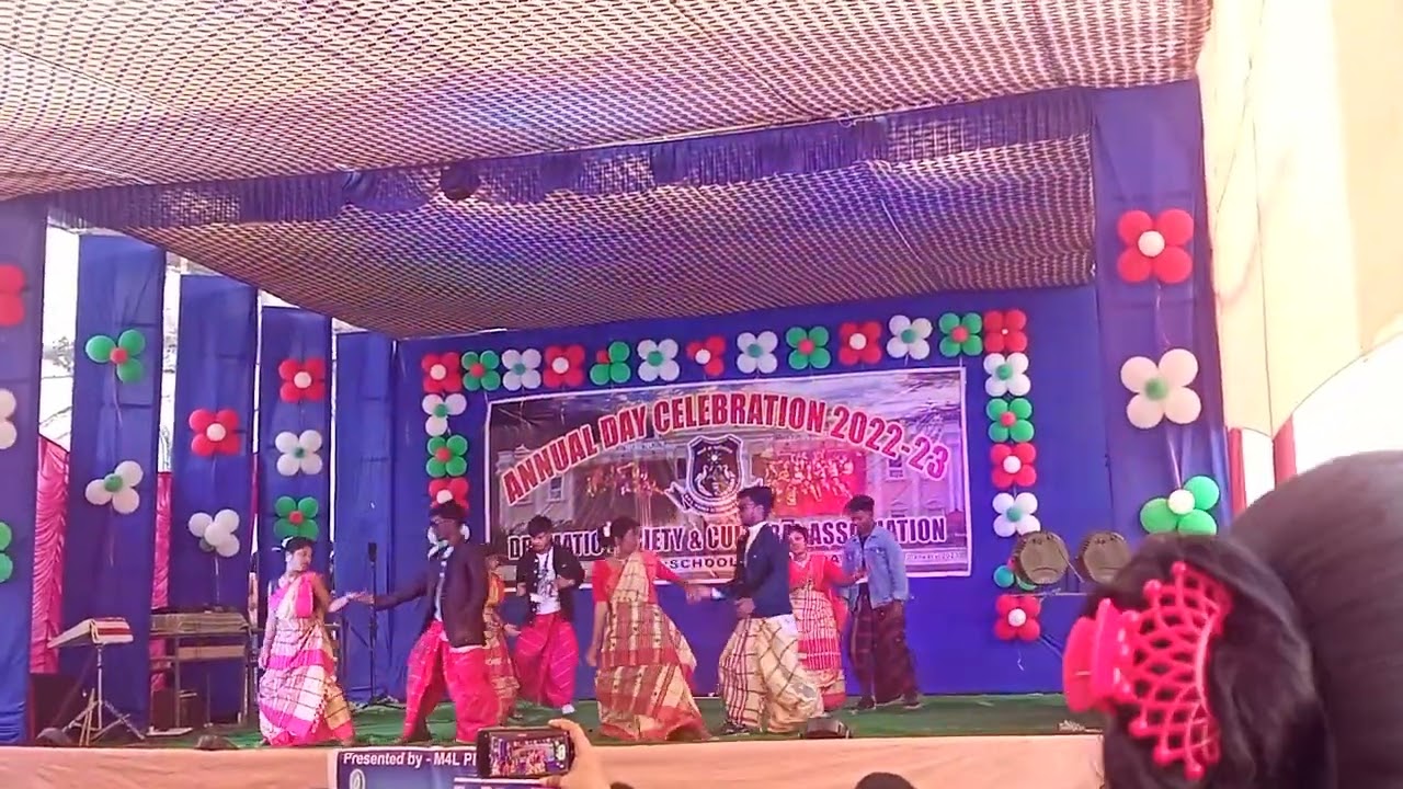 M.P.C junior college Baripada !! Annual function 2023 !! Santali dance performance !!