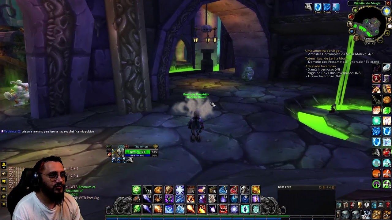 Revivendo WowClassic dia 54 | Em busca do 60 | Mage Frost | Guild