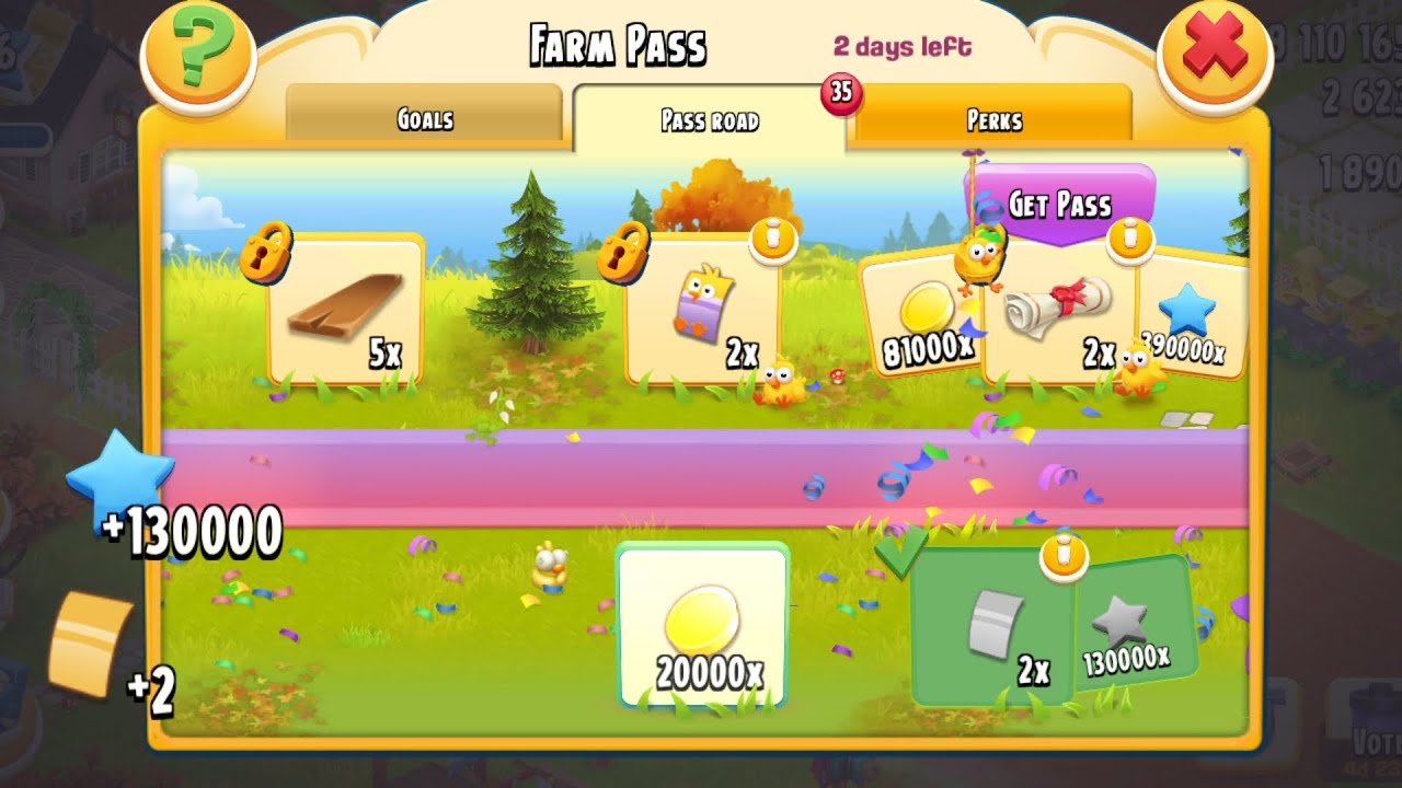 Hay day Farm Pass Fever 🌾💫