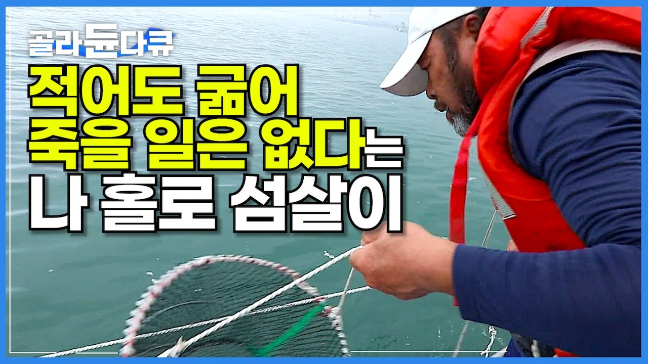 대충 잡아도 먹고 남은 걸로 생활비 정도는 번다는 8년차 자연인의 섬살이┃적어도 굶어 죽을 일은 없다는 섬생활┃작은 섬 소조도에 나 혼자 산다┃무인도 자급자족┃한국기행┃#골라듄다큐