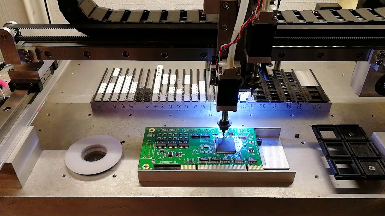 linuxCNC PnP first batch