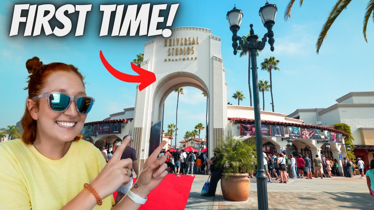 Наш ВПЕРВЫЕ в Universal Studios Hollywood!