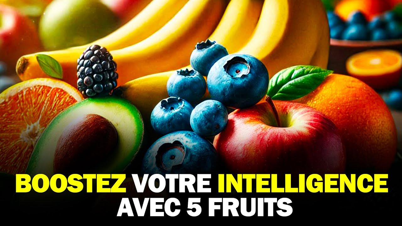 Plus Intelligent avec ces 5 FRUITS! 🍇🧠 Découvrez Pourquoi !