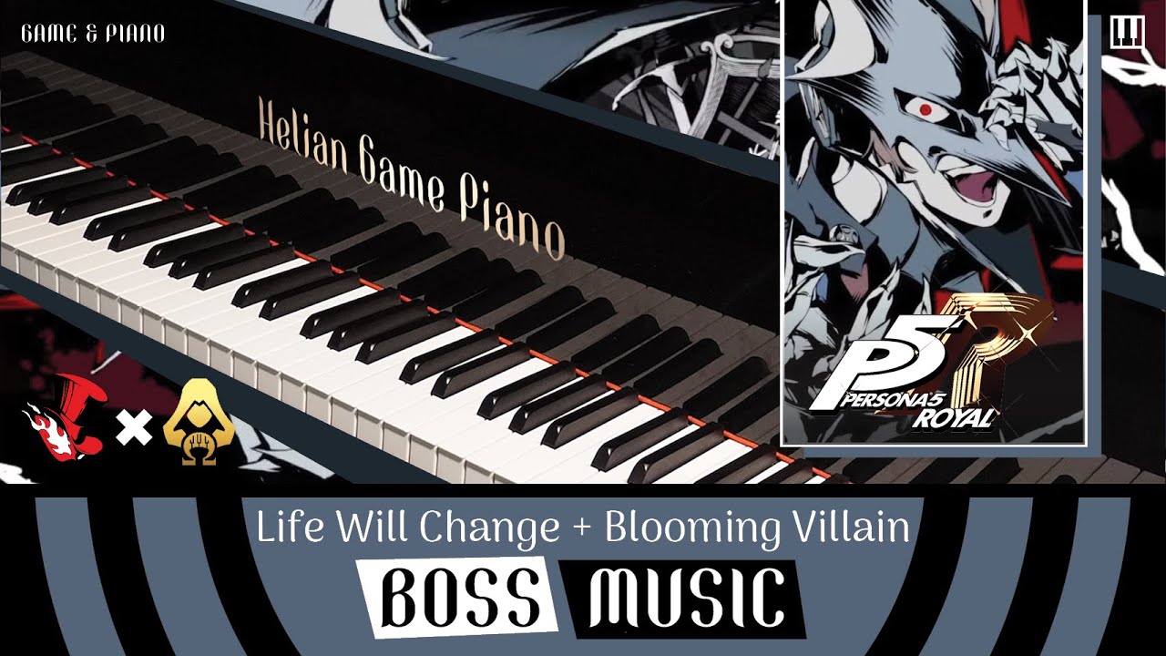 All Boss Music (Calling Card) - Persona 5 Royal OST - Piano Sheet [ペルソナ5]