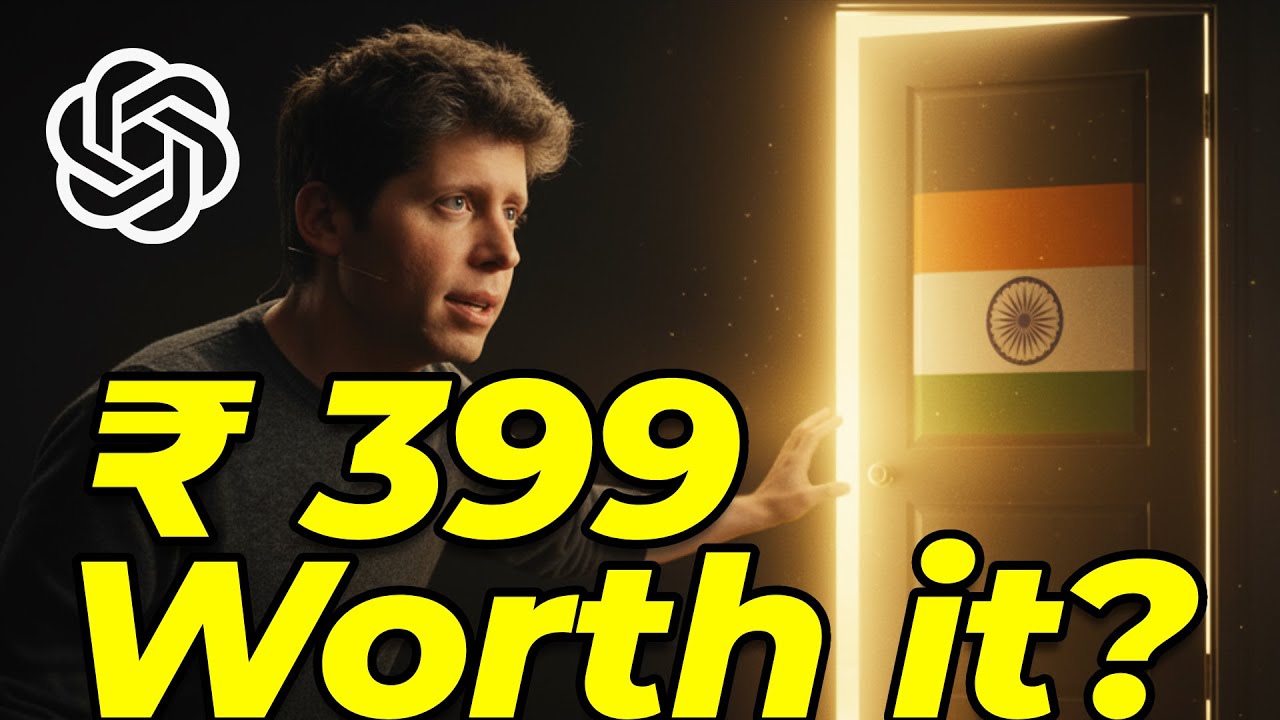 What's ChatGPT Go - OpenAI's NEW PLAN for India!!!