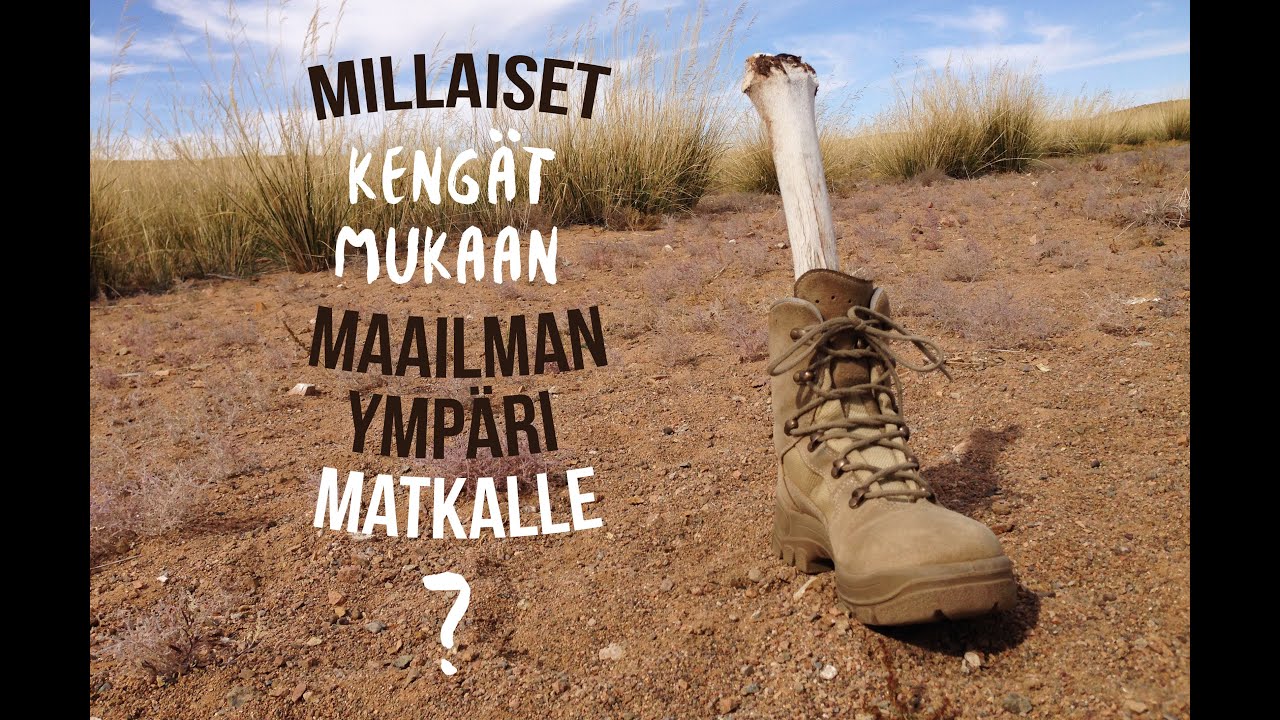 Shoes for a world trip? Haix Airpower - Varusteleka