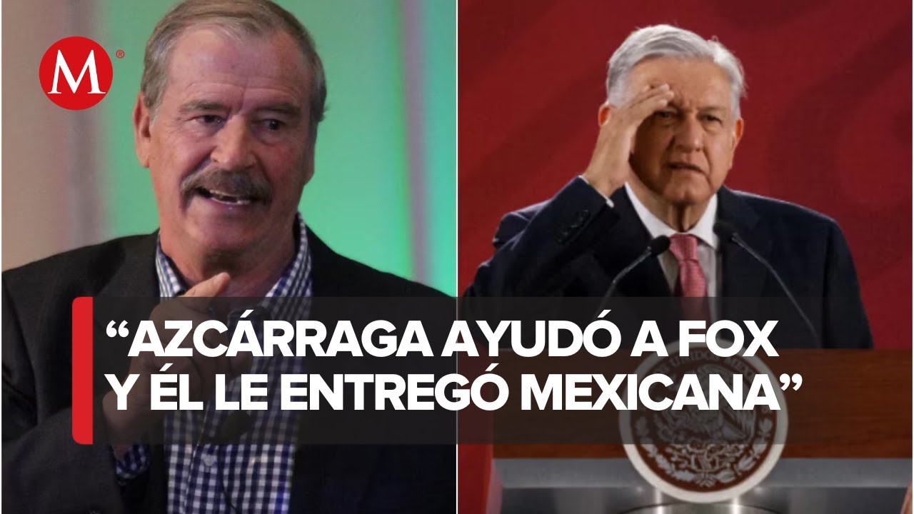 AMLO cuenta cómo Fox entregó Mexicana de Aviación y Calderón Aeroméxico
