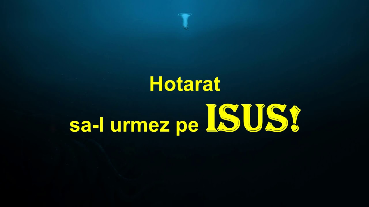 M - am hotărât să - l urmez pe Isus Negativ